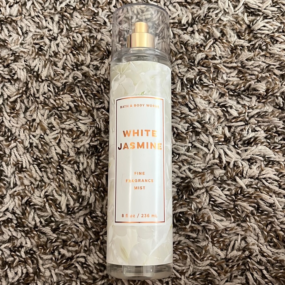 White Jasmine bath and body works spray